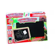 Tablita lemn RS Toys cu creta si burete SOLRS8299