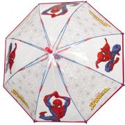 Umbrela Perletti Spiderman automata rezistenta la vant transparenta 45 cm SOLPE75388
