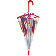 Umbrela Perletti Spiderman automata rezistenta la vant transparenta 45 cm SOLPE75388