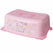 ,&oelig;  Set Complet Reductor Toaleta  + Inaltator Baie Antiderapant, Zebra Roz ,   Maltex Baby Pjbc1923