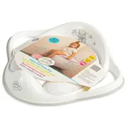 ,&oelig;  Set Complet Reductor Toaleta Cu Colac Moale + Inaltator Baie Antiderapant, Zebra Gri ,   Maltex Baby Pjbc7964-c3874