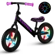 Bicicleta fara pedale cu led kidwell rebel - neon pink edeedirobirle03a1