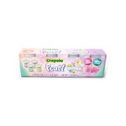 CRAYOLA PEARL SET 4 BORCANASE CU PLASTELINA SIDEFATA VIVA1-2910