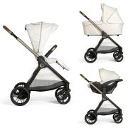 Carucior copii 3 in 1 Chicco Bellagio, Amber Glow (bej deschis), 0luni+ CHC8713650+8713750+8714650-8