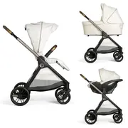 Carucior copii 3 in 1 Chicco Bellagio, Amber Glow (bej deschis), 0luni+ CHC8713650+8713750+8714650-8