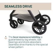 Carucior copii 3 in 1 Chicco Bellagio, Amber Glow (bej deschis), 0luni+ CHC8713650+8713750+8714650-8