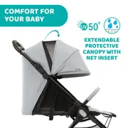 Carucior copii sport Chicco We, Black, 0luni+ CHC79885-8_BLACK