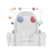 Centru de activitati Chicco cu jucarii (bara) Rainbow pentru scaun de masa Polly Armonia, 0luni+ CHC8714393-8