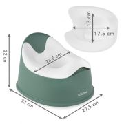 Olita pentru copii cu insertie detasabila kidwell nilo - green edeedinocnnil05a0
