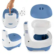 Olita pentru copii cu sunete si insertie detasabila kidwell fino - blue edeedinocnfin01a0