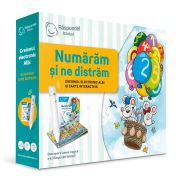Pachet Raspundel Istetel, creion si carte Numaram si ne distram BKF52687