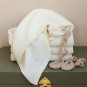 Paturica Premium Antialergica Din Lana Merino Certificata ,   75x100 Cm, Ivory Pjb97911