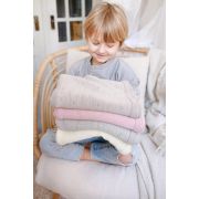 Paturica Premium Antialergica Din Lana Merino Certificata ,   75x100 Cm, Roz Pudrat Pjb97027