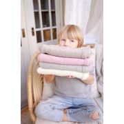 Paturica Premium Antialergica Din Lana Merino Certificata ,   75x100 Cm, Roz Pudrat Pjb97027