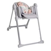 Scaun de masa Chicco Polly Armonia Steel, 0luni+ CHC8714005-8