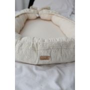 Suport De Dormit Babynest Premium Bumbac Brodat Lilly Cu Funda By Babyly, 70x50 Cm Pjbghda