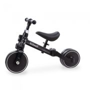 Tricicleta cu pedale 3 in 1 kidwell pico total black edeedirotrpic05a0