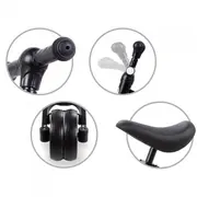 Tricicleta cu pedale 3 in 1 kidwell pico total black edeedirotrpic05a0