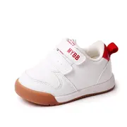 Adidasi albi cu rosu - my fashion mdsmy22-14-2-sa46