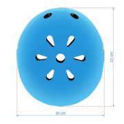 Casca De Protectie Pentru Copii, Sistem De Reglare, S, 48-52 Cm, 1 An+, Orix Blue, Kidwell Pjbkaskori10a2