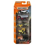 MATCHBOX SET 5 MASINUTE METALICE CONSTRUCTION SCARA 1 LA 64 VIVMTC1817_JBX34