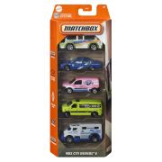 MATCHBOX SET 5 MASINUTE METALICE MBX CITY DRIVERS V SCARA 1 LA 64 VIVMTC1817_JBX21