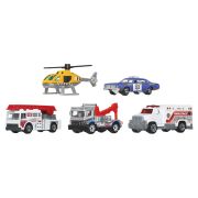 MATCHBOX SET 5 MASINUTE METALICE RESCUE SCARA 1 LA 64 VIVMTC1817_JBX37