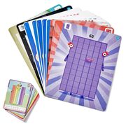 Mathlink®cubes numberblocks set activitati - eroii cu zero