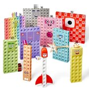 Mathlink®cubes numberblocks set activitati - eroii cu zero