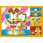 PUZZLE 4IN1 LUI GARFIELD II PLACE LASAGNA VIV34673