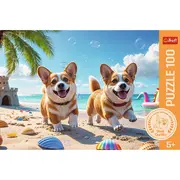 PUZZLE TREFL 100 CATEL CORGI VIV16536