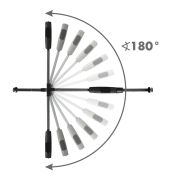 Poarta De Siguranta Kidwell Guarda 75,  104 Cm ,   Protectie Sigura Pentru Copii, Fara Gaurire - Copie Pjbbrzagua02a1