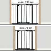 Poarta De Siguranta Kidwell Guarda 75,  104 Cm ,   Protectie Sigura Pentru Copii, Fara Gaurire - Copie Pjbbrzagua02a1