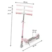 Trotineta Pliabila, Wxm, Skipo Cat, Aluminiu, Roti Led 120mm, Pana La 50 Kg, Multicolor Pjbhsskie01