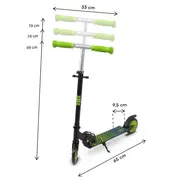 Trotineta Pliabila, Wxm, Skipo Zone, Aluminiu, Roti Led 120mm, Pana La 50 Kg, Multicolor Pjbhsskih01