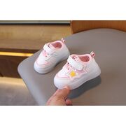 Adidasi albi cu luminite si stelute colorate mbgs3629-2-sa52