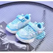 Adidasi bleu cu sidef alb si luminite - lolly md28-8-1-sa52