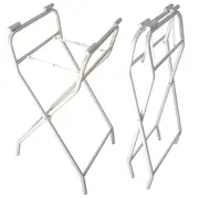 Cadita pliabila gri cu suport metalic KidsCare, termometru, perna reductor, jucarii, protectie cap, cana pliabila SUPKC-CB311-SUPORT-grey