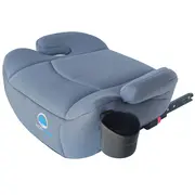 Inaltator auto copii KidsCare FixiGo cu Isofix, 125-150cm, husa lavabila, Gri, omologat R129 i-Size SUPKC_Fixigo_gri