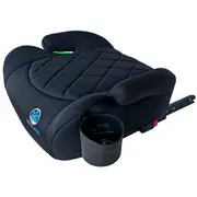 Inaltator auto copii KidsCare FixiGo cu Isofix, 125-150cm, husa lavabila, Negru, omologat R129 i-Size SUPKC_Fixigo_negru
