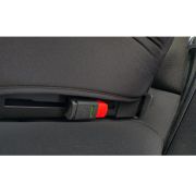Inaltator auto copii KidsCare FixiGo cu Isofix, 125-150cm, husa lavabila, Negru, omologat R129 i-Size SUPKC_Fixigo_negru