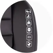 Scaun auto Chipolino Premium I-Size 40-150 cm cu sistem Isofix blackberry HUBSTKPR02501BB