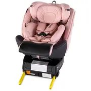 Scaun auto Chipolino Premium I-Size 40-150 cm cu sistem Isofix pink marshmallow HUBSTKPR02505PM