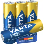 Baterii Varta Longlife Power, LR6, AA, alcaline, 1.5 V, 4 bucati/set BPTCVR120001