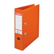 Biblioraft Esselte No.1 Power, PP/PP, A4, 75 mm, portocaliu BPTCSL1104