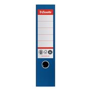 Biblioraft Esselte No.1 Power Recycled, carton, 100% reciclat, reciclabil, certificare FSC, A4, 75 mm, albastru BPTCSL007565