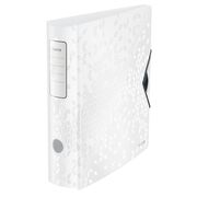 Biblioraft Leitz 180° Active WOW, polyfoam, A4, 82 mm, alb BPTCSL060001