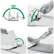 Biblioraft Leitz Active WOW 180°, A4, 75 mm, polyfoam, mov metalizat BPTCSL010206