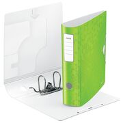 Biblioraft Leitz Active WOW 180°, A4, 75 mm, polyfoam, verde metalizat BPTCSL010209