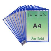 Display Tarifold, A4, 10 bucati/set, albastru BPTCTA114001